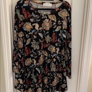 Velvet tunic